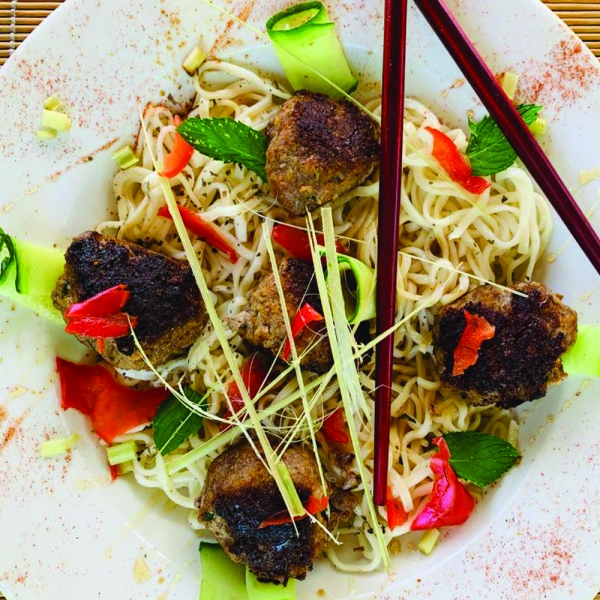 Vietnamese Lemongrass Meatballs