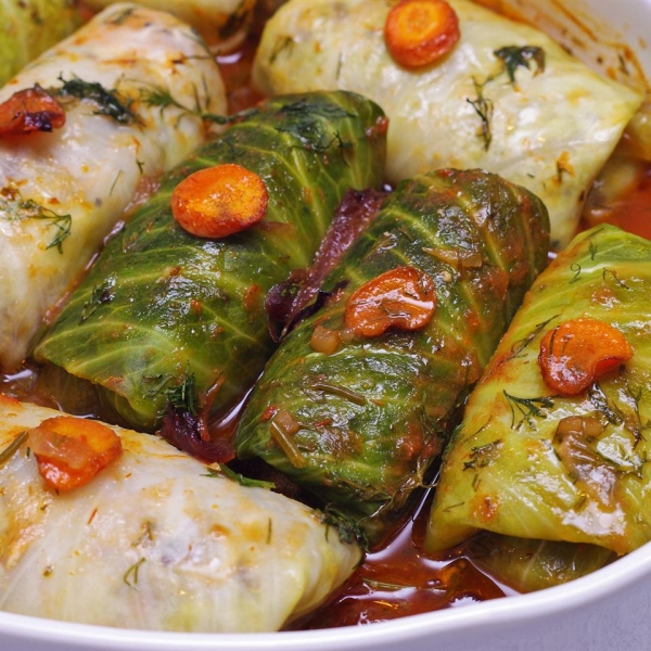 Cabbage Rolls with Quinoa