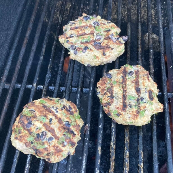 Black Bean Turkey Burgers