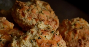 Easy Cheddar Biscuits with Fresh Herbs