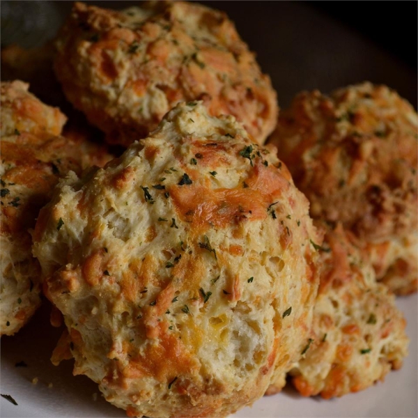 Easy Cheddar Biscuits with Fresh Herbs