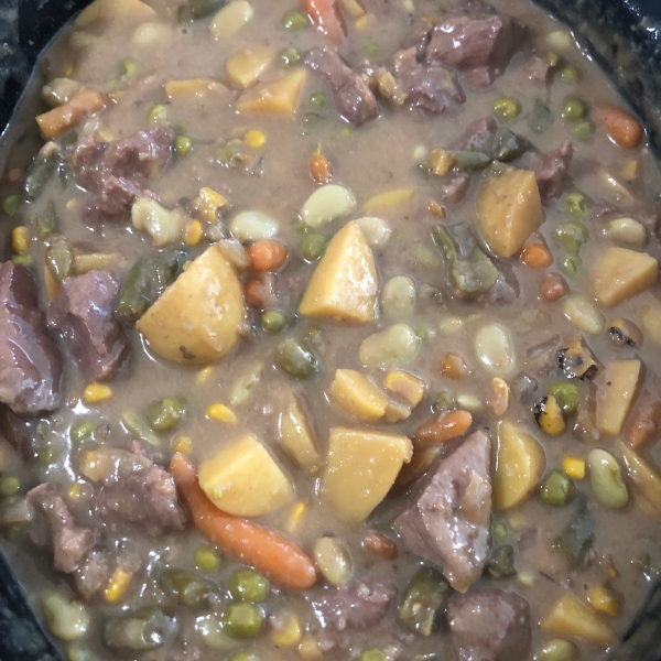 Slow Cooker Beef Round Stew