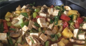 Vegetarian Coconut Curry with Tofu