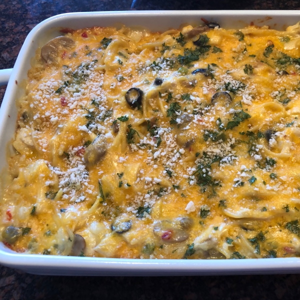 Chicken Tetrazzini for a Crowd