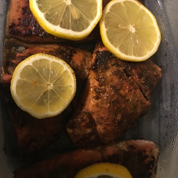 Cardamom Maple Salmon