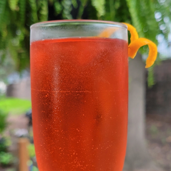 Sparkling Mezcal Negroni