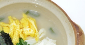 Korean Tteokguk (Rice Cake Soup)