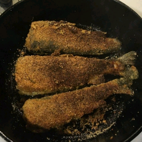 Pan Fried Whole Trout