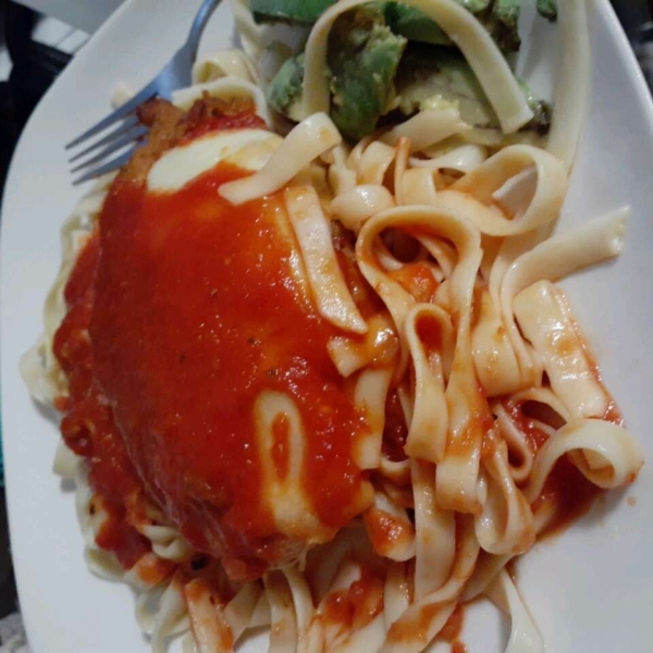 Quick Baked Chicken Parmesan