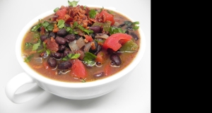 Stupendous Chipotle Black Bean Soup