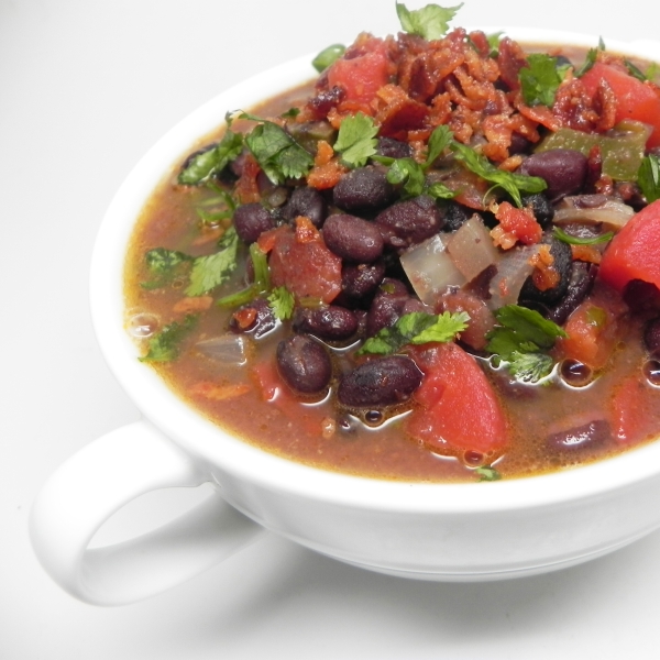 Stupendous Chipotle Black Bean Soup