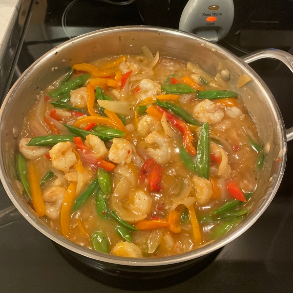 Sesame Shrimp Stir-Fry