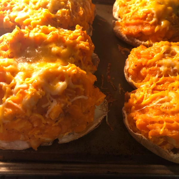 Buffalo Chicken Twice-Baked Potatoes