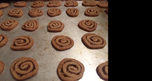 Orange Date Pinwheel Cookies