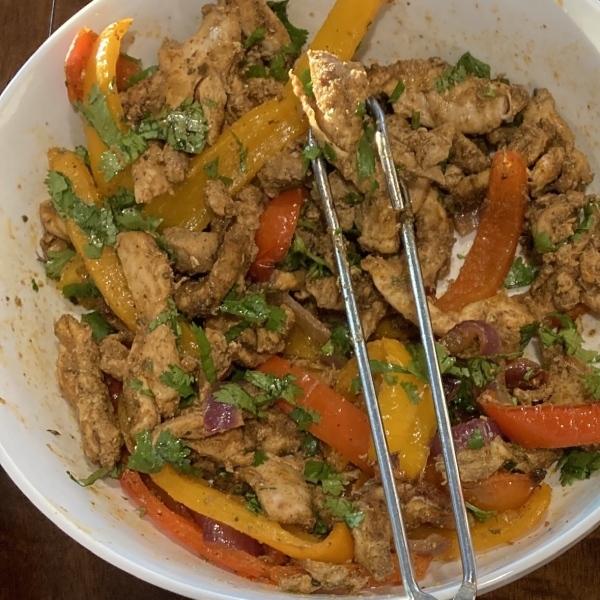 Air Fryer Turkey Fajitas