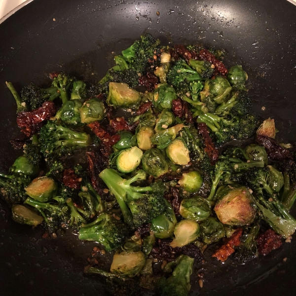 Broccoli and Brussels Sprout Delight