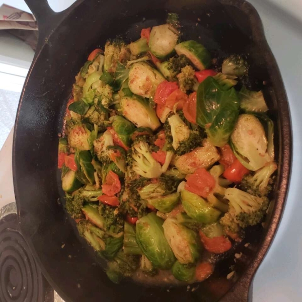 Broccoli and Brussels Sprout Delight