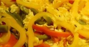 Three Pepper Pilaf