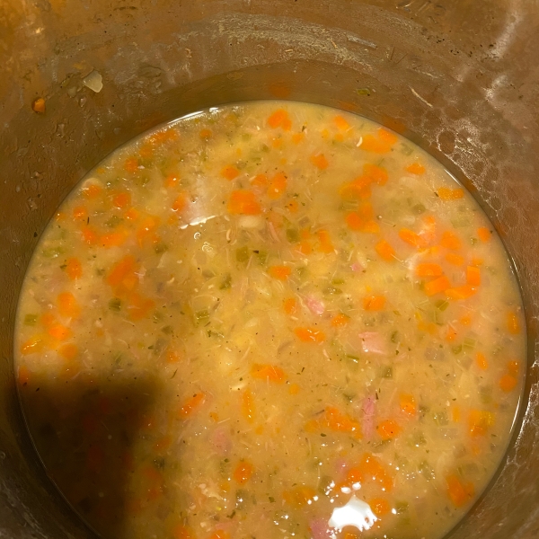 Dad's Lima Bean Soup with Ham Bone