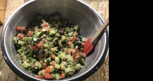 Quinoa Veggie Salad with Zesty Vinaigrette