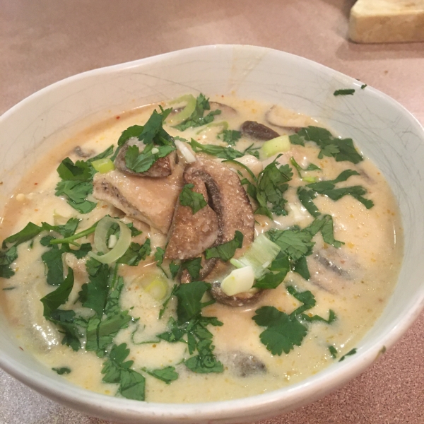 Authentic Thai Coconut Soup