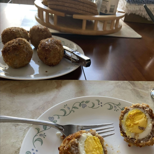 Air Fryer Scotch Eggs