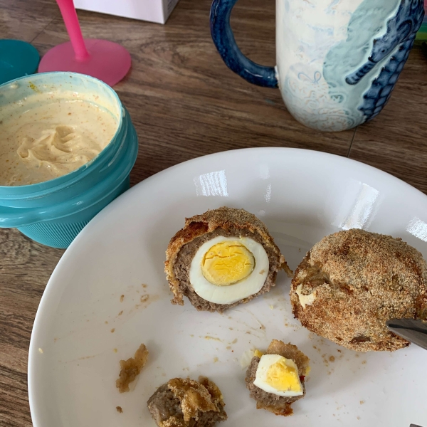 Air Fryer Scotch Eggs