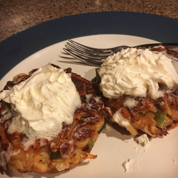 Shredded Potato Salmon Cakes