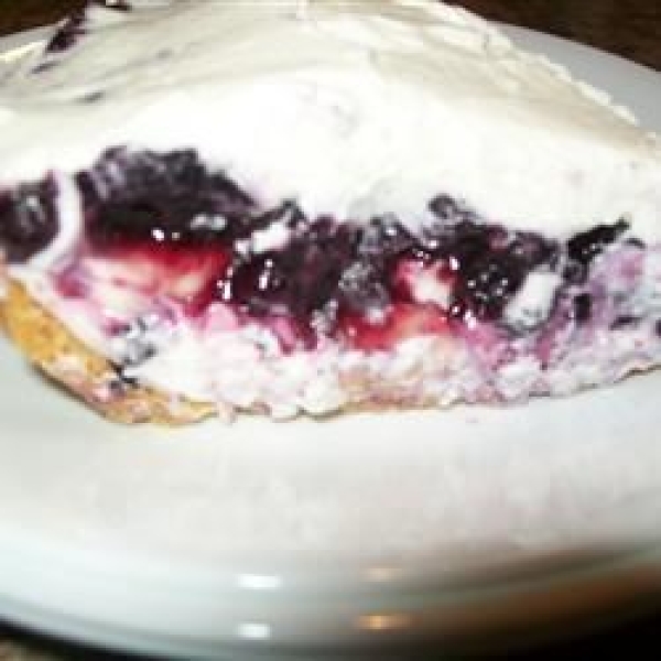 Blueberry Banana Pie