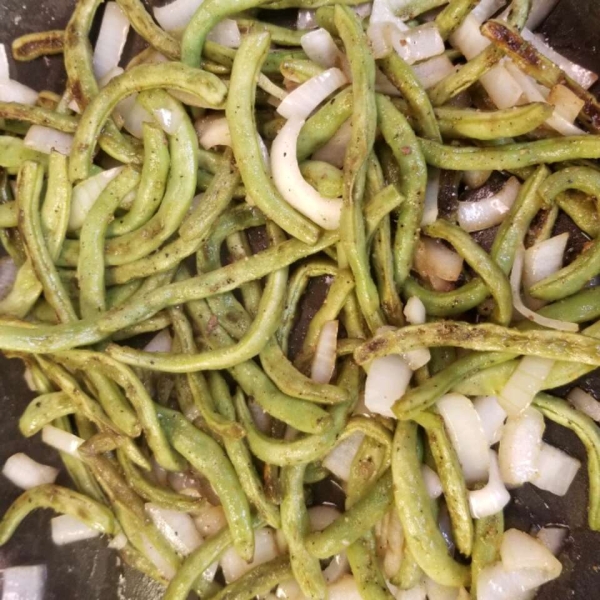 Pan Fried Green Beans