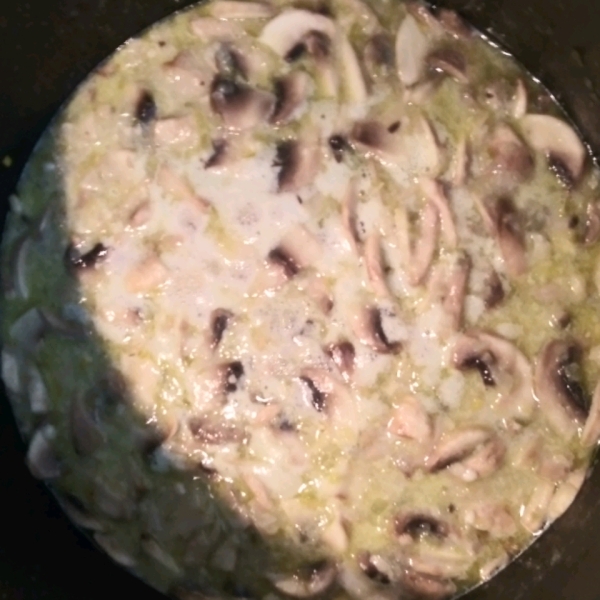 White Wine and Mushroom Sauce