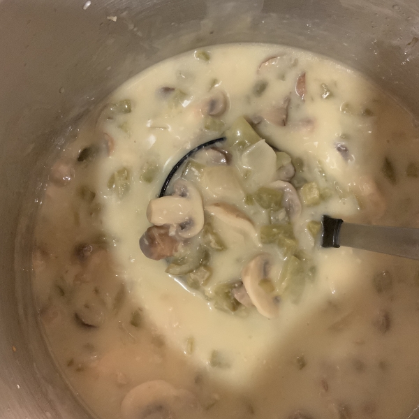 White Wine and Mushroom Sauce