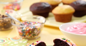 Reddi-wip Filled Cupcakes