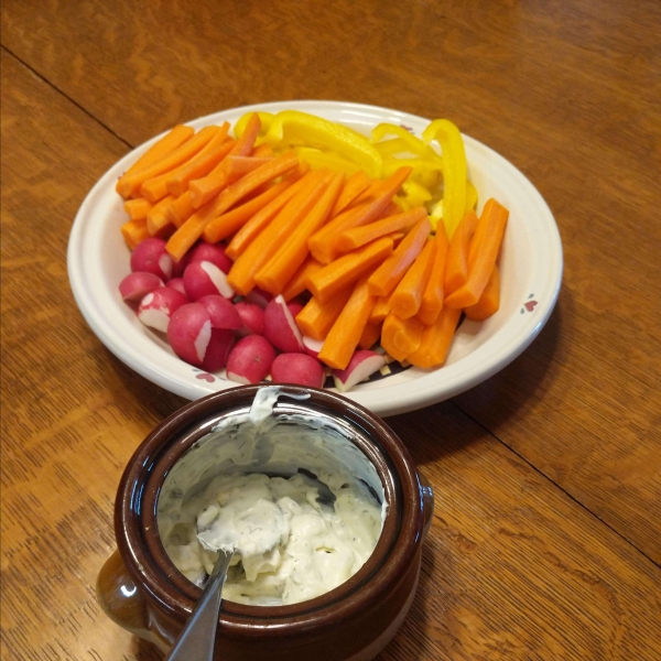 Mom's Famous Raw Vegetable Dip