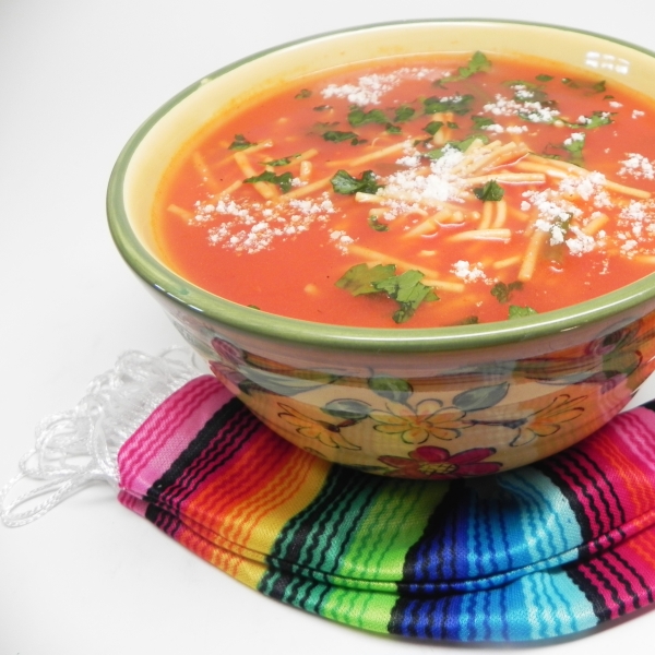 Mexican Noodle Soup (Sopa de Fideo)