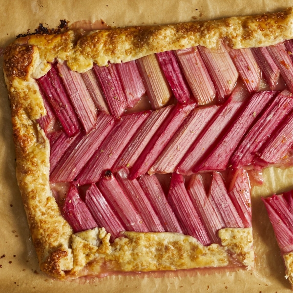 Rhubarb Galette