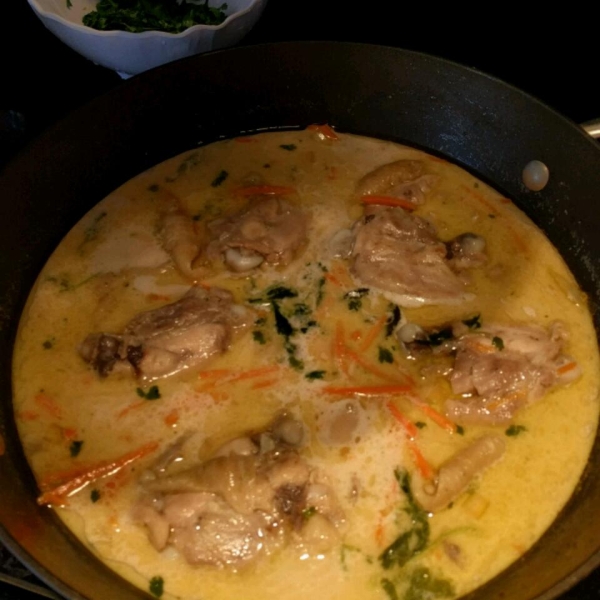 Chicken in Lemongrass Coconut Broth