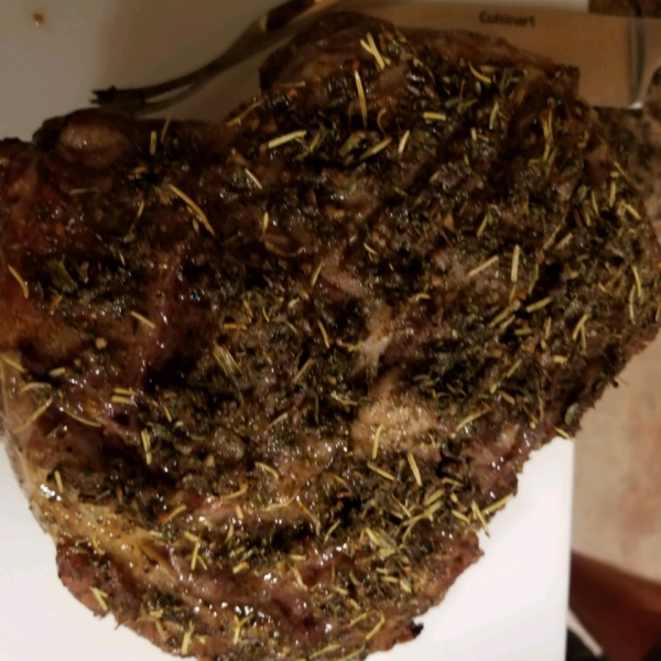 Awesome Herb Roast Leg of Lamb