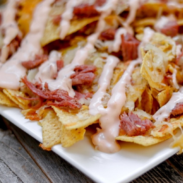 Reuben Nachos