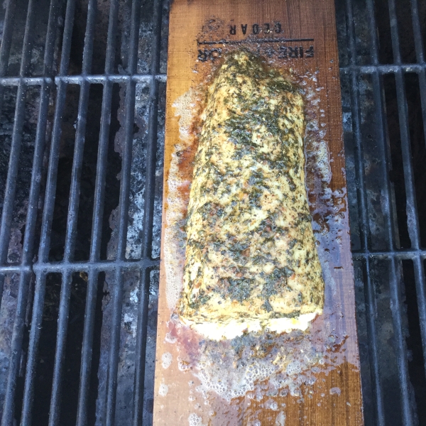 Cedar Planked Halibut