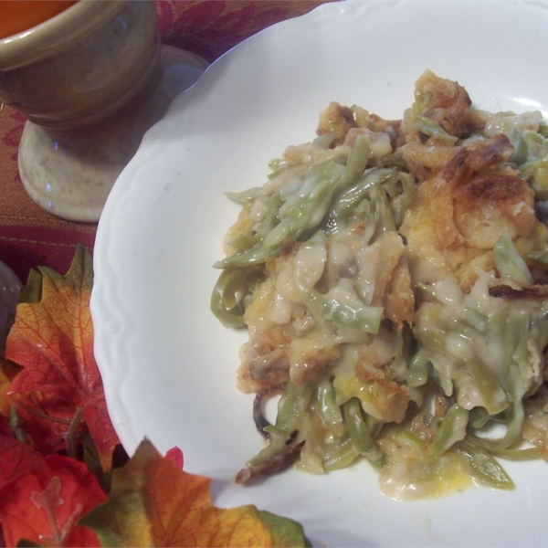 Cheesy Green Bean Casserole