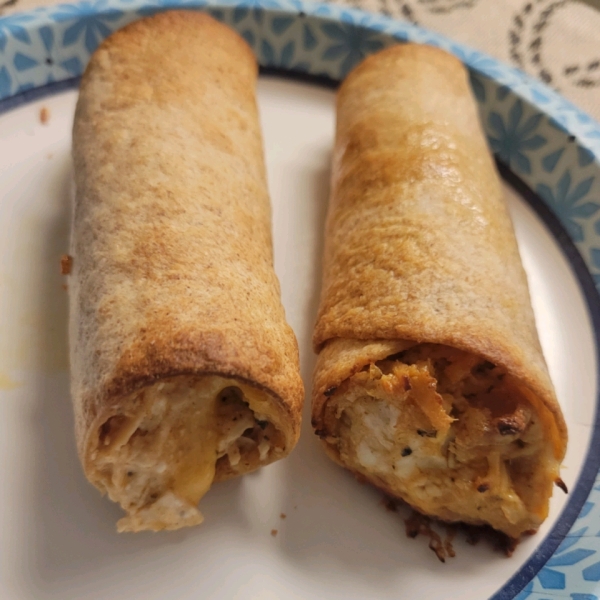 Buffalo Chicken Taquitos