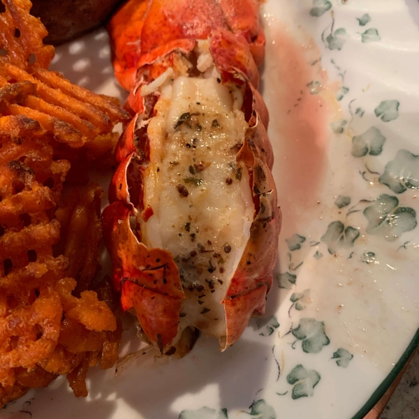 Easy Broiled Lobster Tails