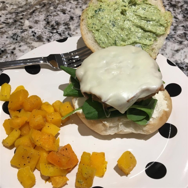 Green Chili Chicken Burgers