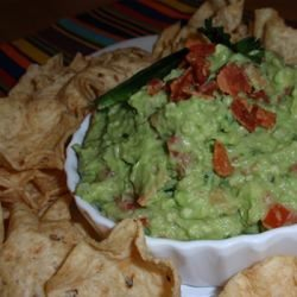 California Guacamole with Bacon