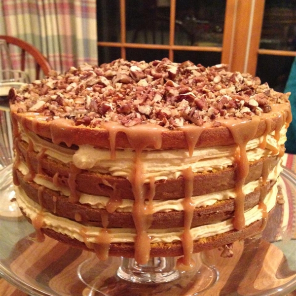 Luscious Four-Layer PHILLY Pumpkin Cake
