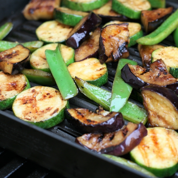 Grilled Vegetables with Balsamic Vinegar