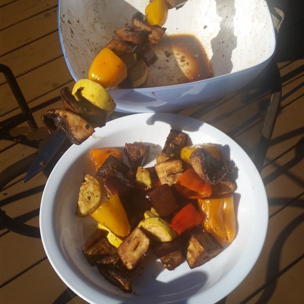 Grilled Vegetables with Balsamic Vinegar