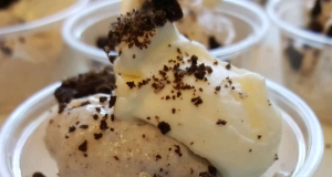 Oreo Cookie Gourmet Pudding Shots
