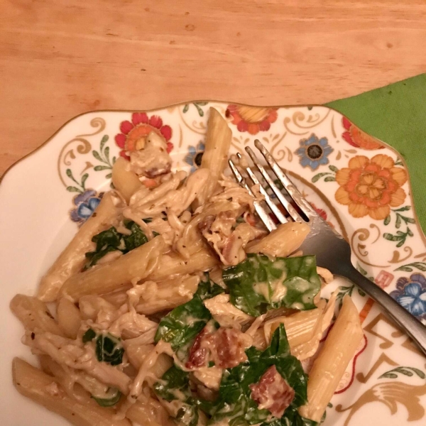 Pasta Carbonara with Chicken